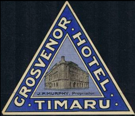 Grosvenor Hotel, Flagon Decal