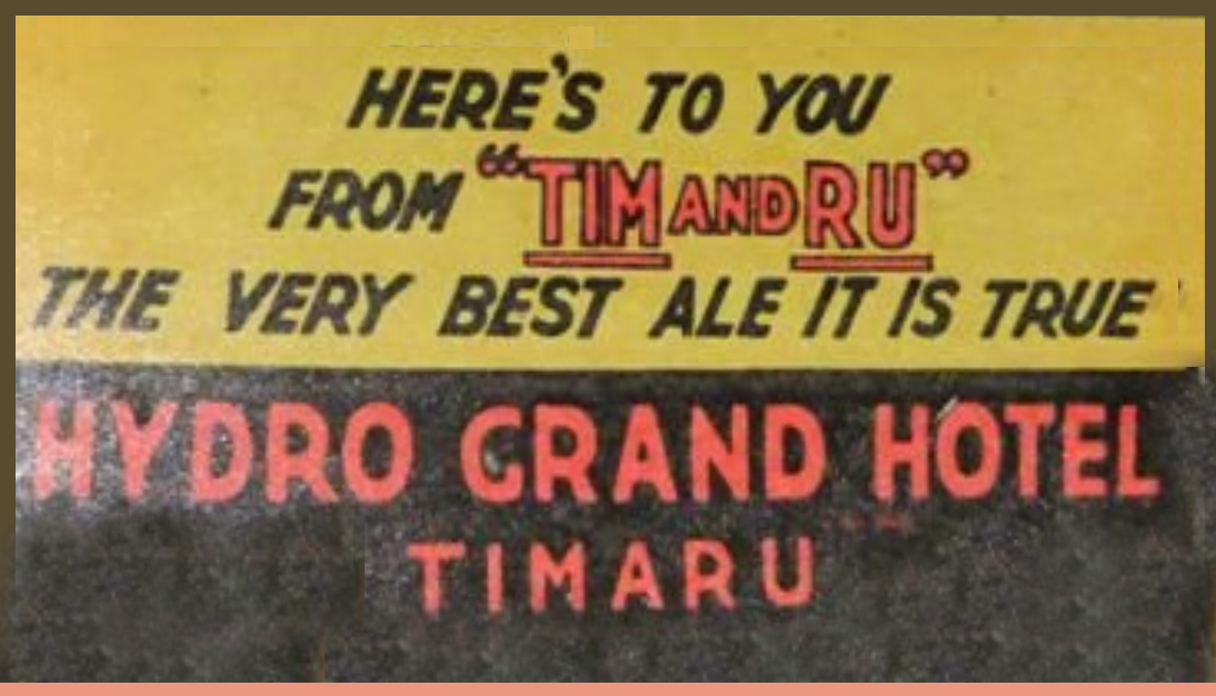 Hydro Grand Hotel Flagon Decal
